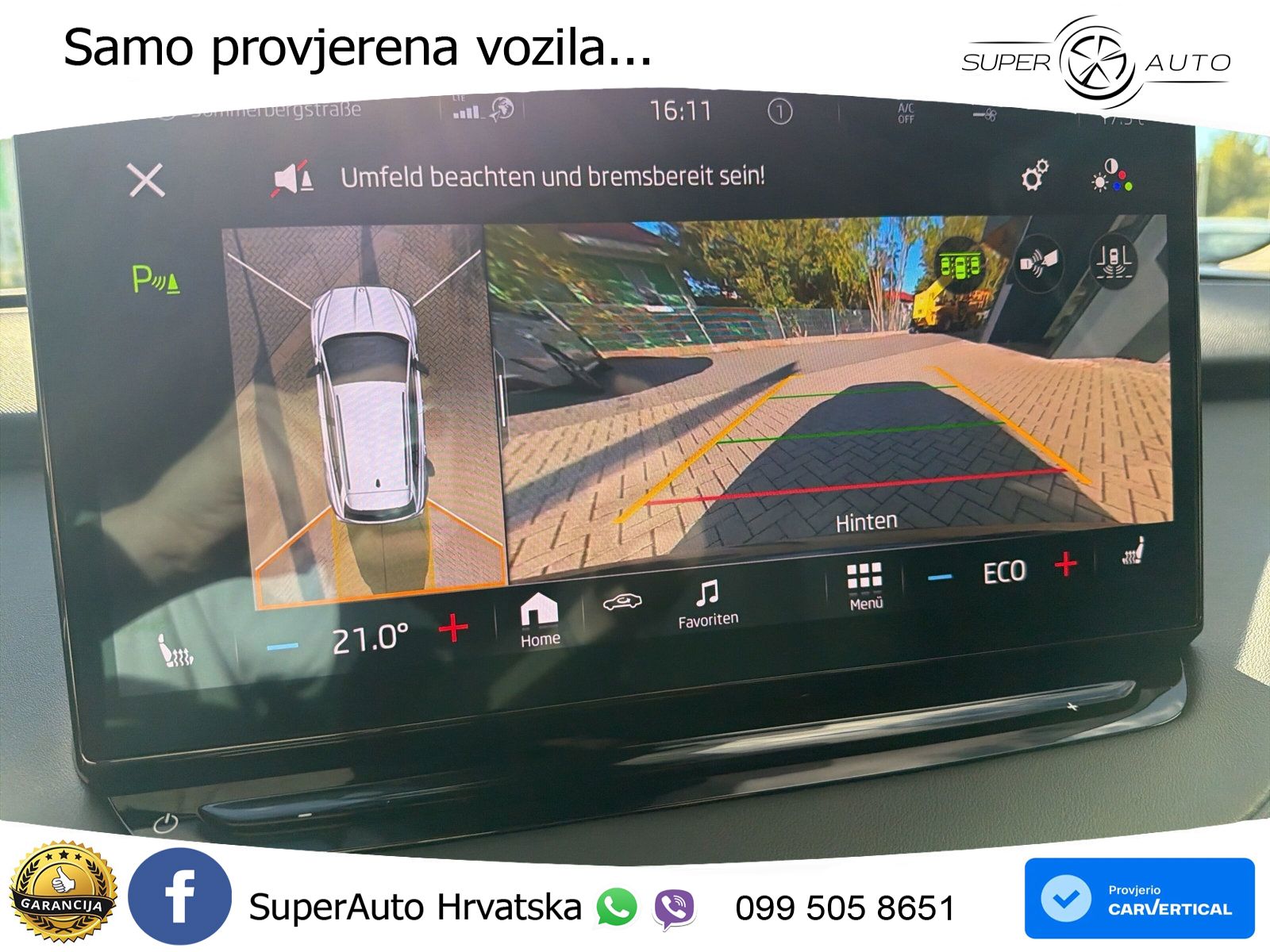 Škoda Enyaq iV 80 82 kWh (204 KS) SportLine LED+GR SJED+ACC