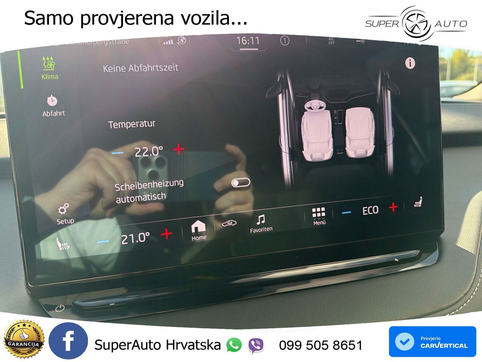 Škoda Enyaq iV 80 82 kWh (204 KS) SportLine LED+GR SJED+ACC