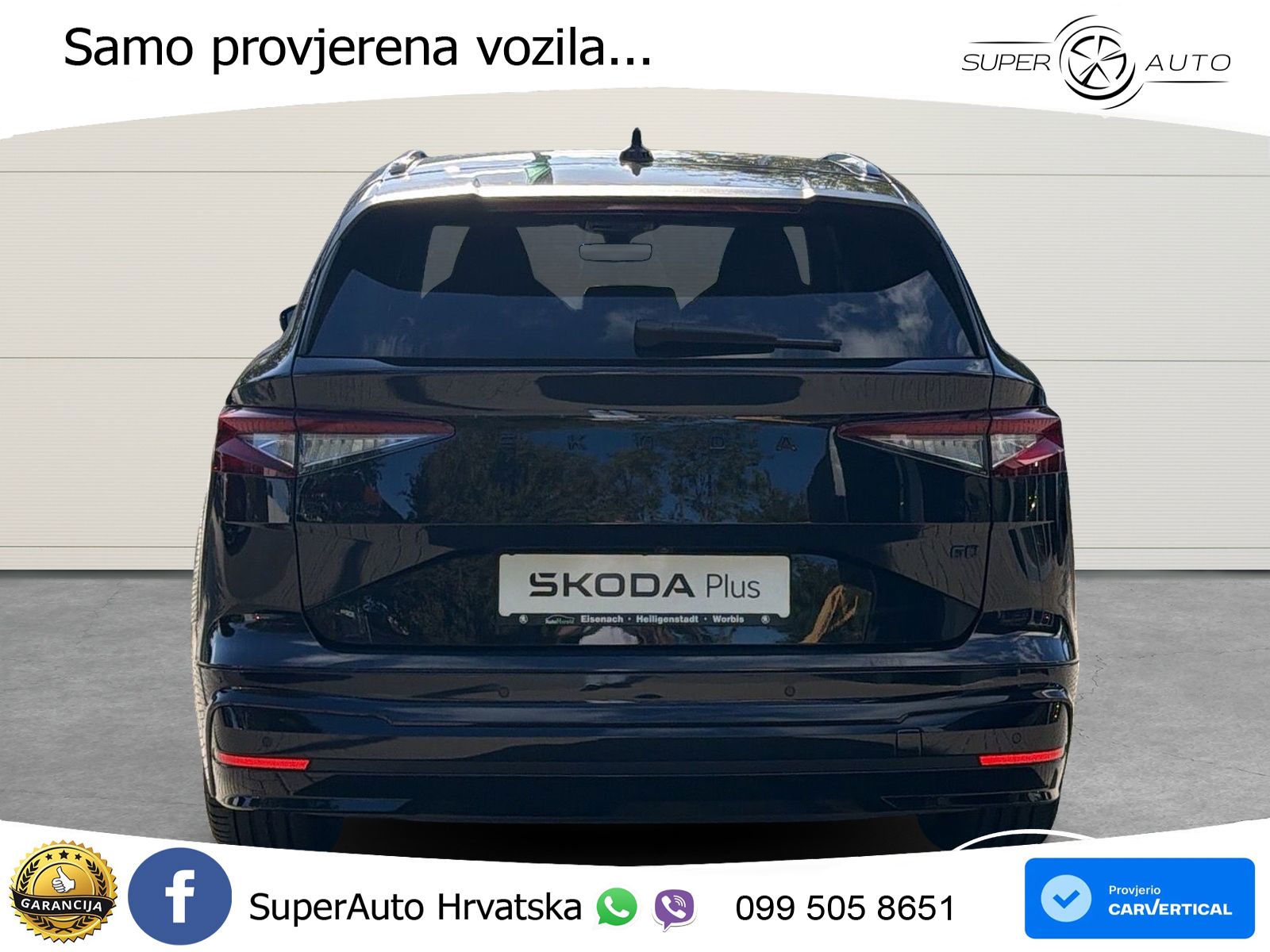 Škoda Enyaq iV 80 82 kWh (204 KS) SportLine LED+GR SJED+ACC