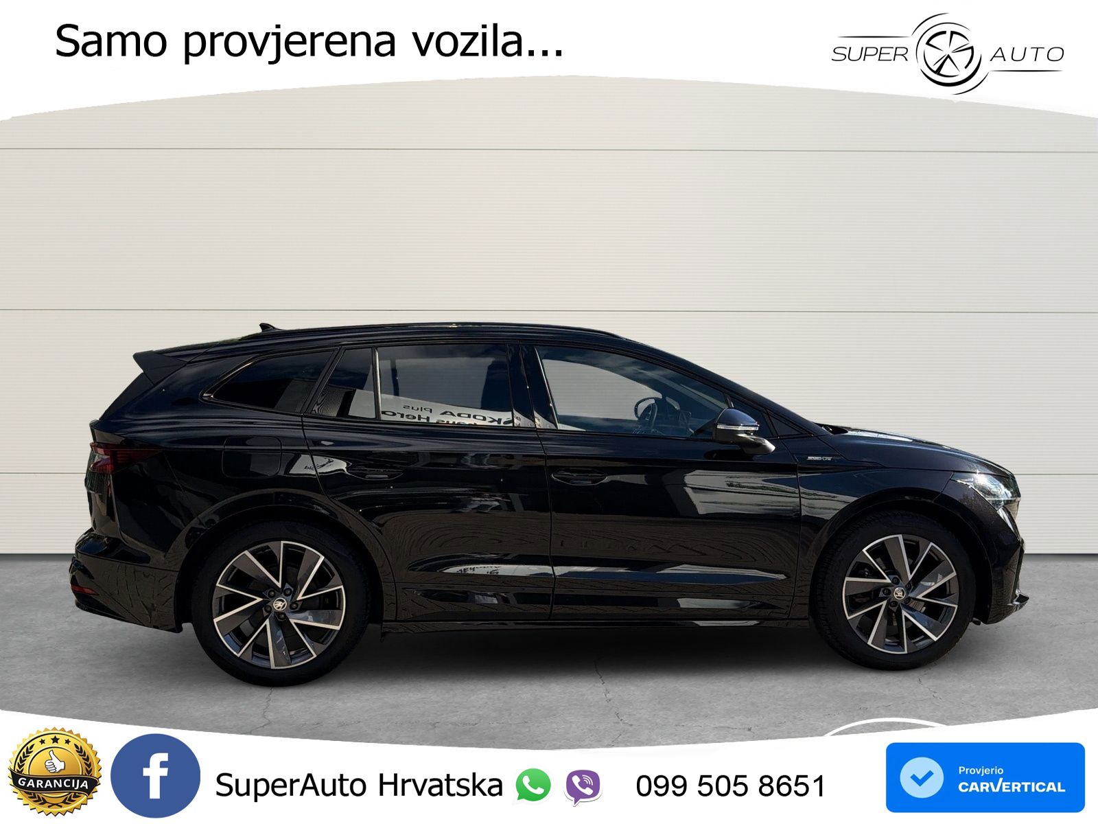 Škoda Enyaq iV 80 82 kWh (204 KS) SportLine LED+GR SJED+ACC