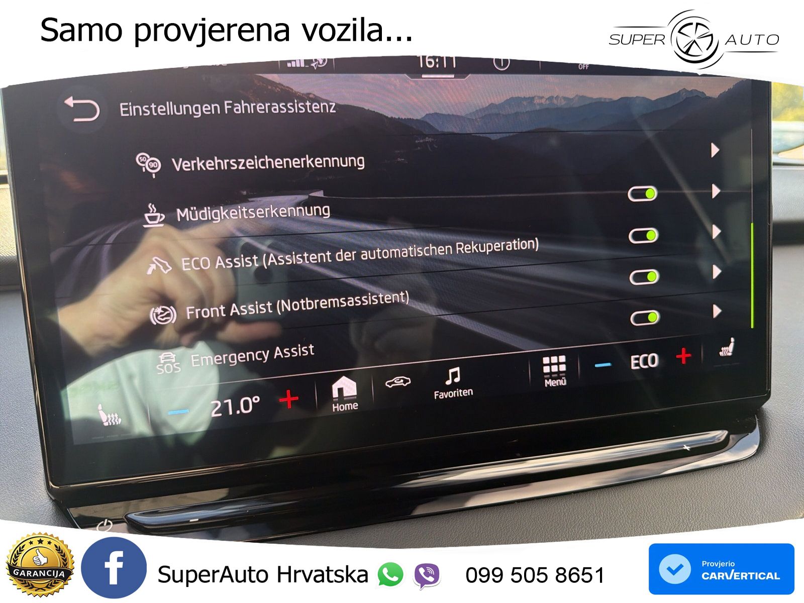Škoda Enyaq iV 80 82 kWh (204 KS) SportLine LED+GR SJED+ACC