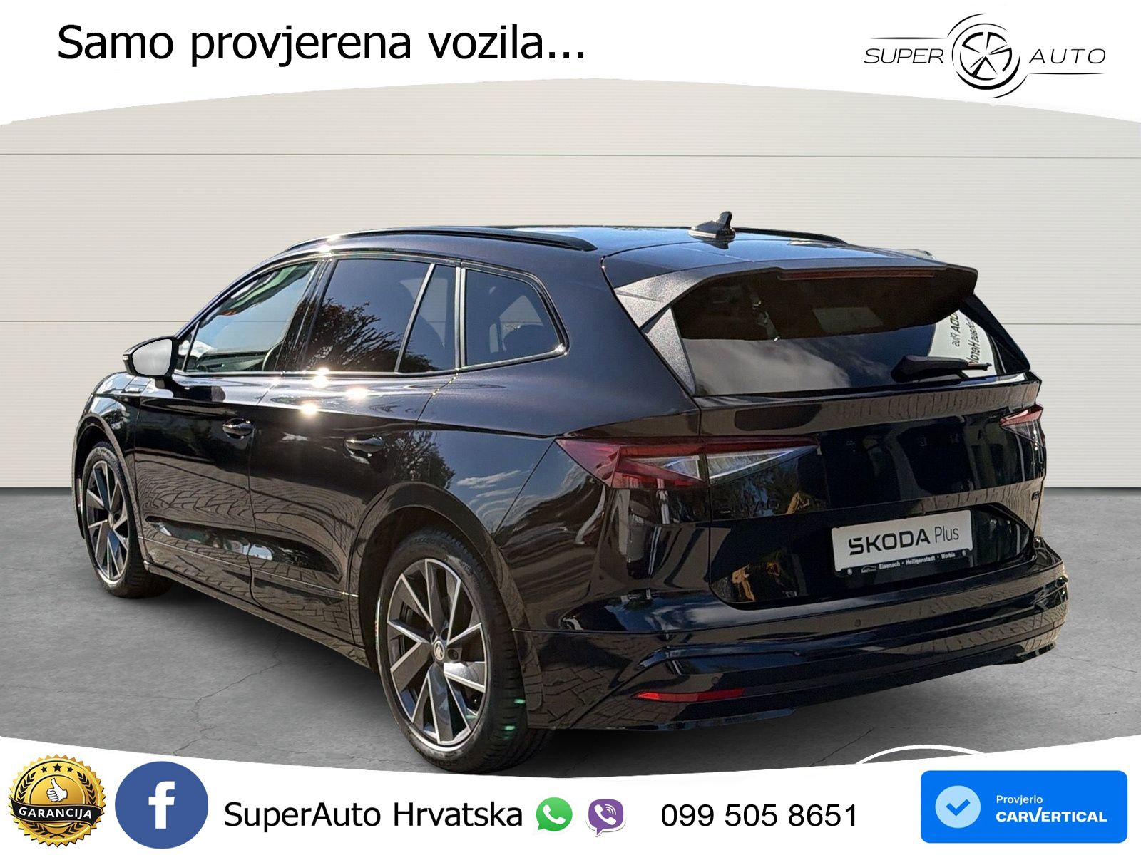 Škoda Enyaq iV 80 82 kWh (204 KS) SportLine LED+GR SJED+ACC