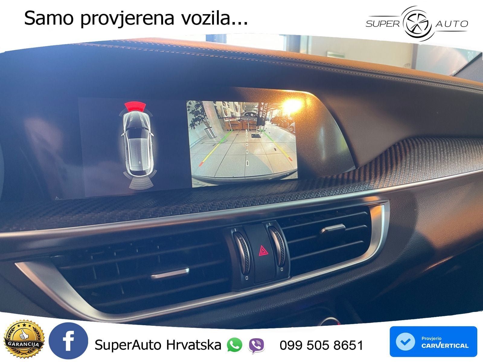 Alfa Romeo Stelvio Quadrifoglio 2.9 V6 Bi-Turbo (520 KS) Q4 Automatic LED+GR SJED+ACC
