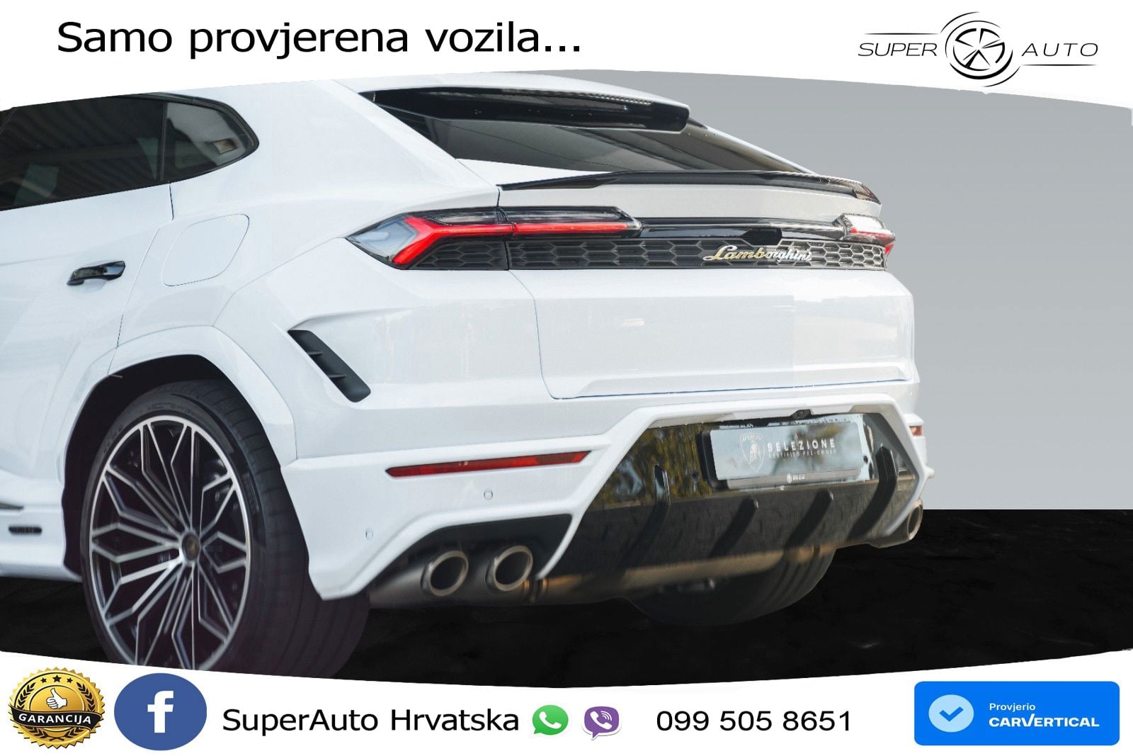 Lamborghini Urus SE 4.0 V8 (800 KS) 4WD Automatic LED+GR SJED+ACC