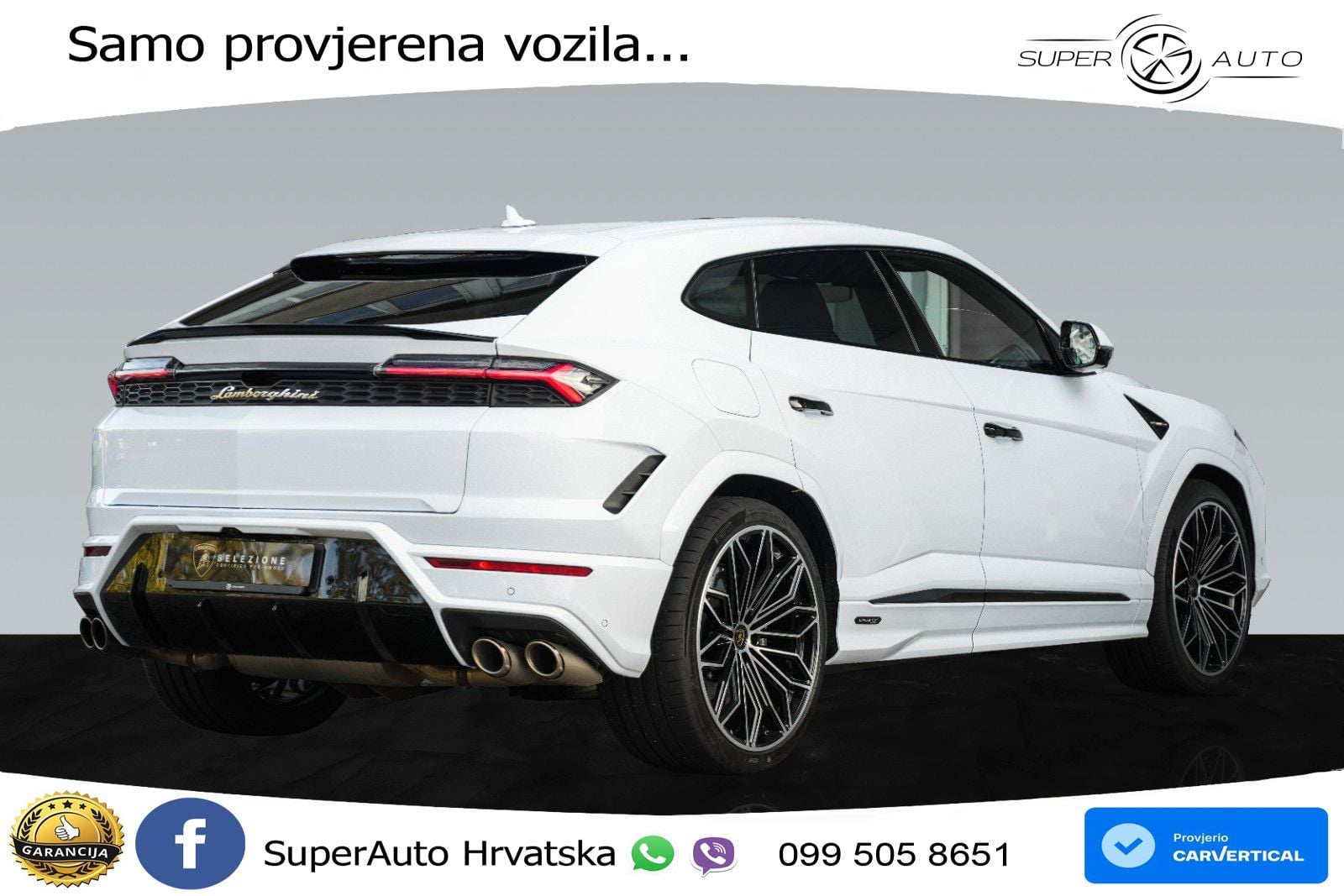 Lamborghini Urus SE 4.0 V8 (800 KS) 4WD Automatic LED+GR SJED+ACC