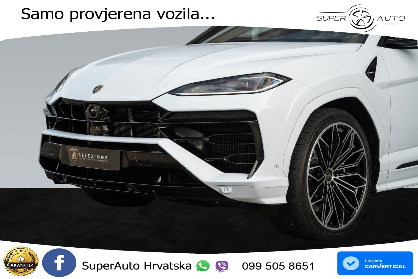 Lamborghini Urus SE 4.0 V8 (800 KS) 4WD Automatic LED+GR SJED+ACC