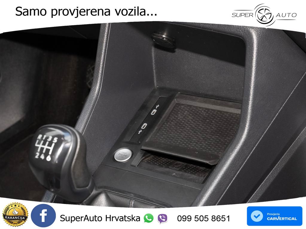 Volkswagen Caddy Cargo 2.0 TDI (EURO 6d) AHK KLIMA LED KAME 102 KS
