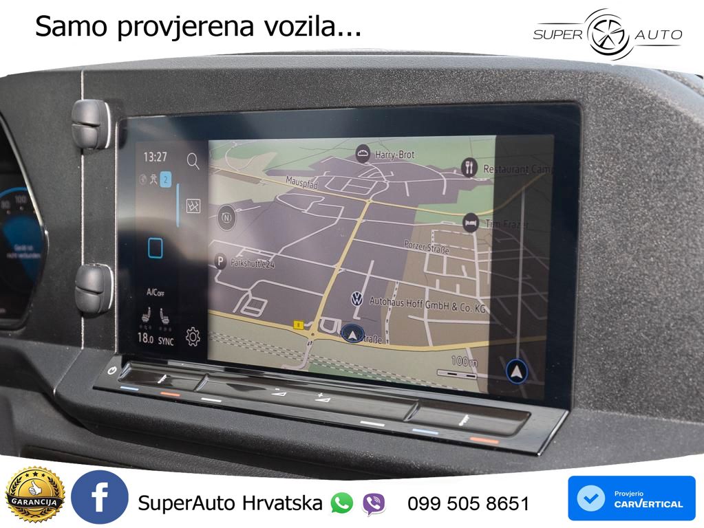 Volkswagen Caddy Cargo 2.0 TDI (EURO 6d) AHK KLIMA LED KAME 102 KS