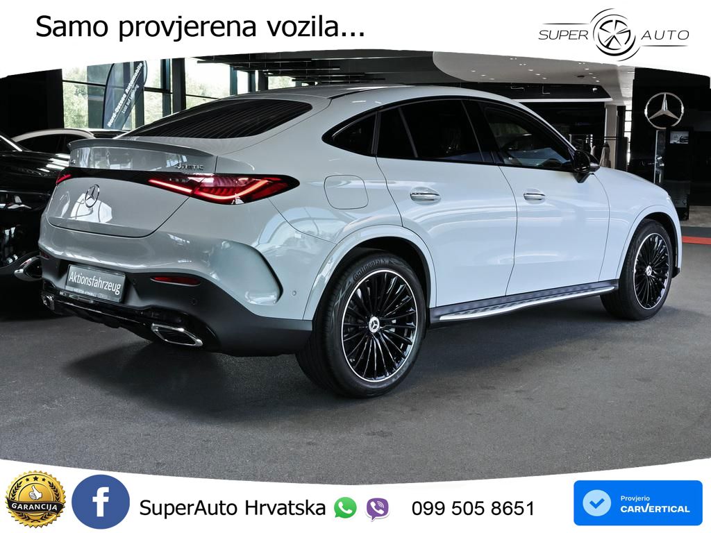 Mercedes GLC Coupe 450d (367 KS) 4MATIC 9G-TRONIC AMG ACC+GR SJED+360+PANO