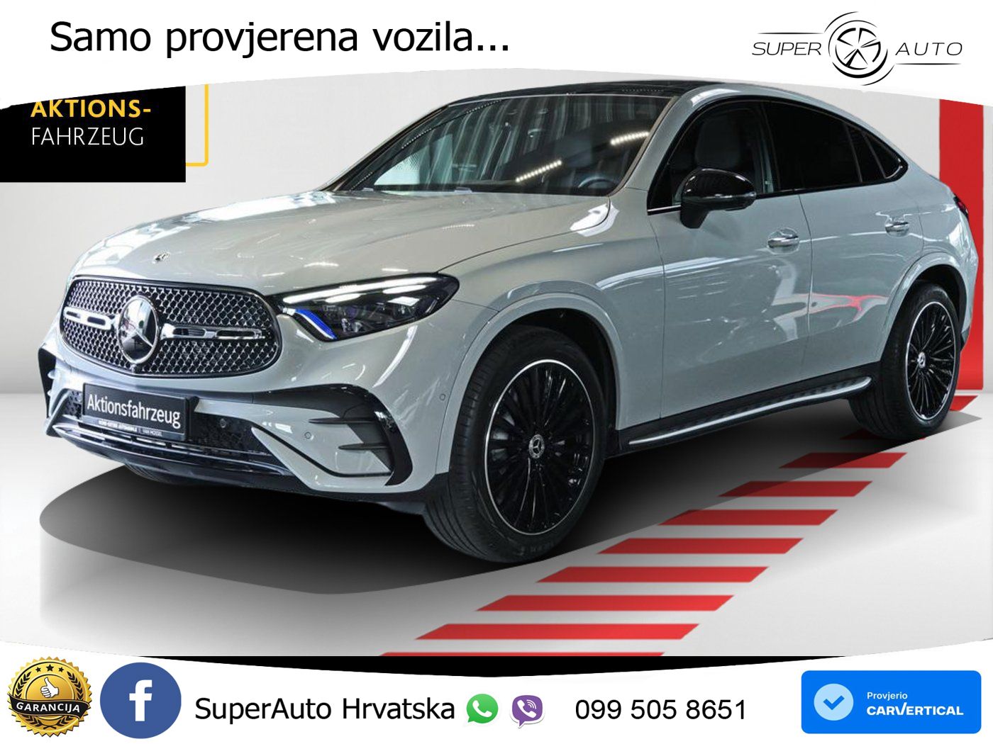 Mercedes GLC Coupe 450d (367 KS) 4MATIC 9G-TRONIC AMG ACC+GR SJED+360+PANO