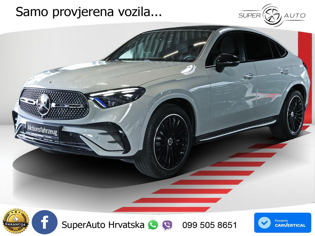 Mercedes GLC Coupe 450d (367 KS) 4MATIC 9G-TRONIC AMG ACC+GR SJED+360+PANO