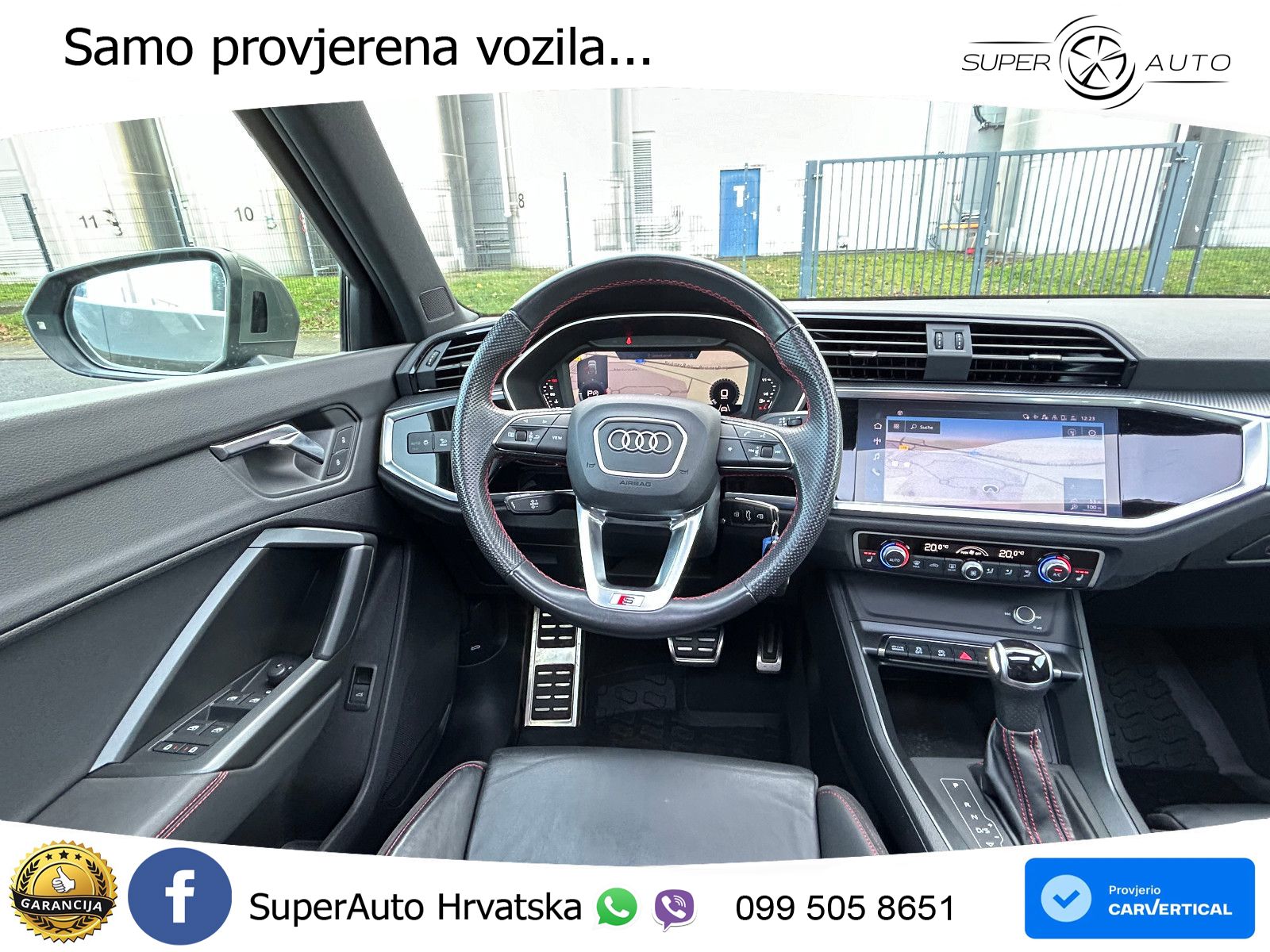 Audi Q3 Sportback 35 TDI (150 KS) quattro S tronic 2x S line LED+GR SJED+ACC