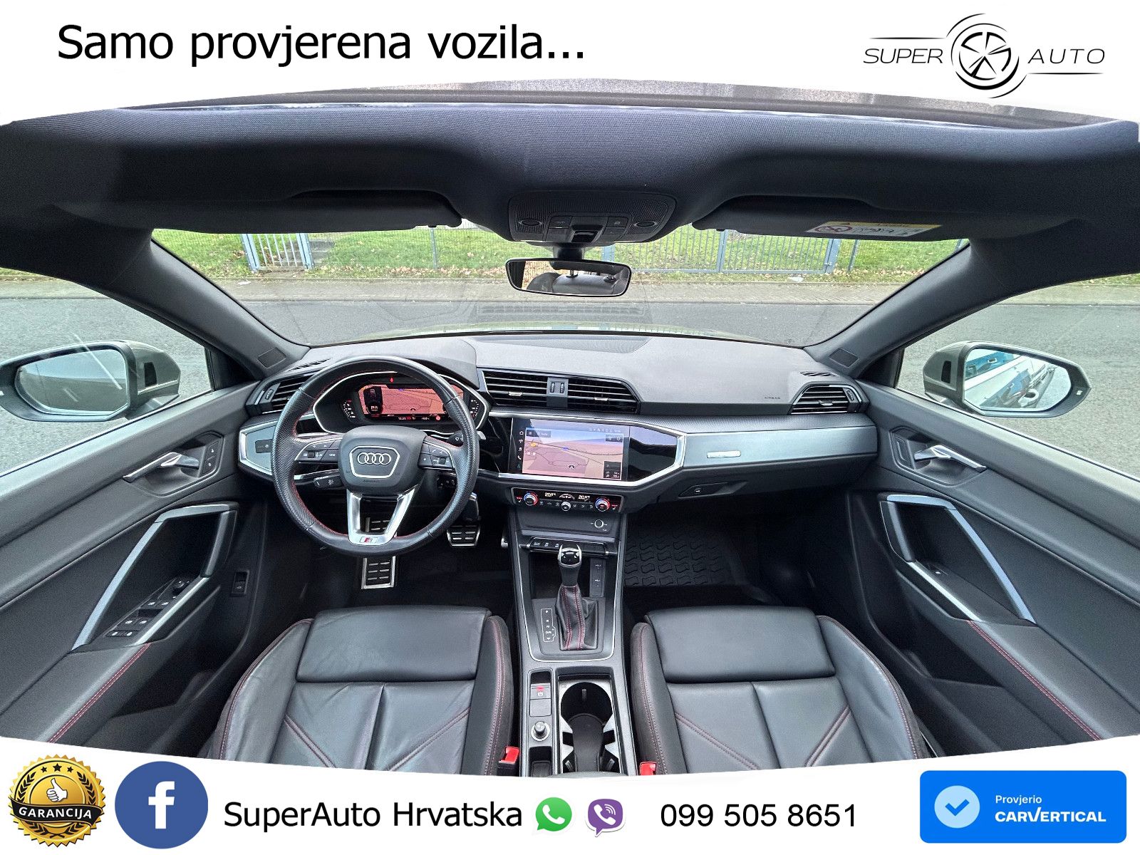Audi Q3 Sportback 35 TDI (150 KS) quattro S tronic 2x S line LED+GR SJED+ACC