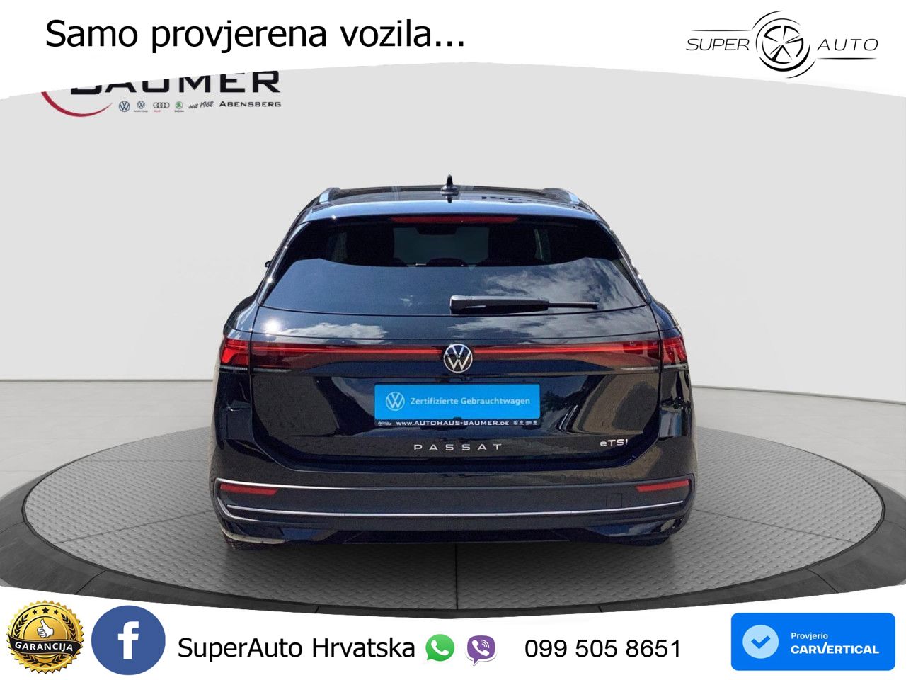 Volkswagen Passat Variant 1.5 eTSI (150 KS) DSG Business LED+GR SJED+ACC