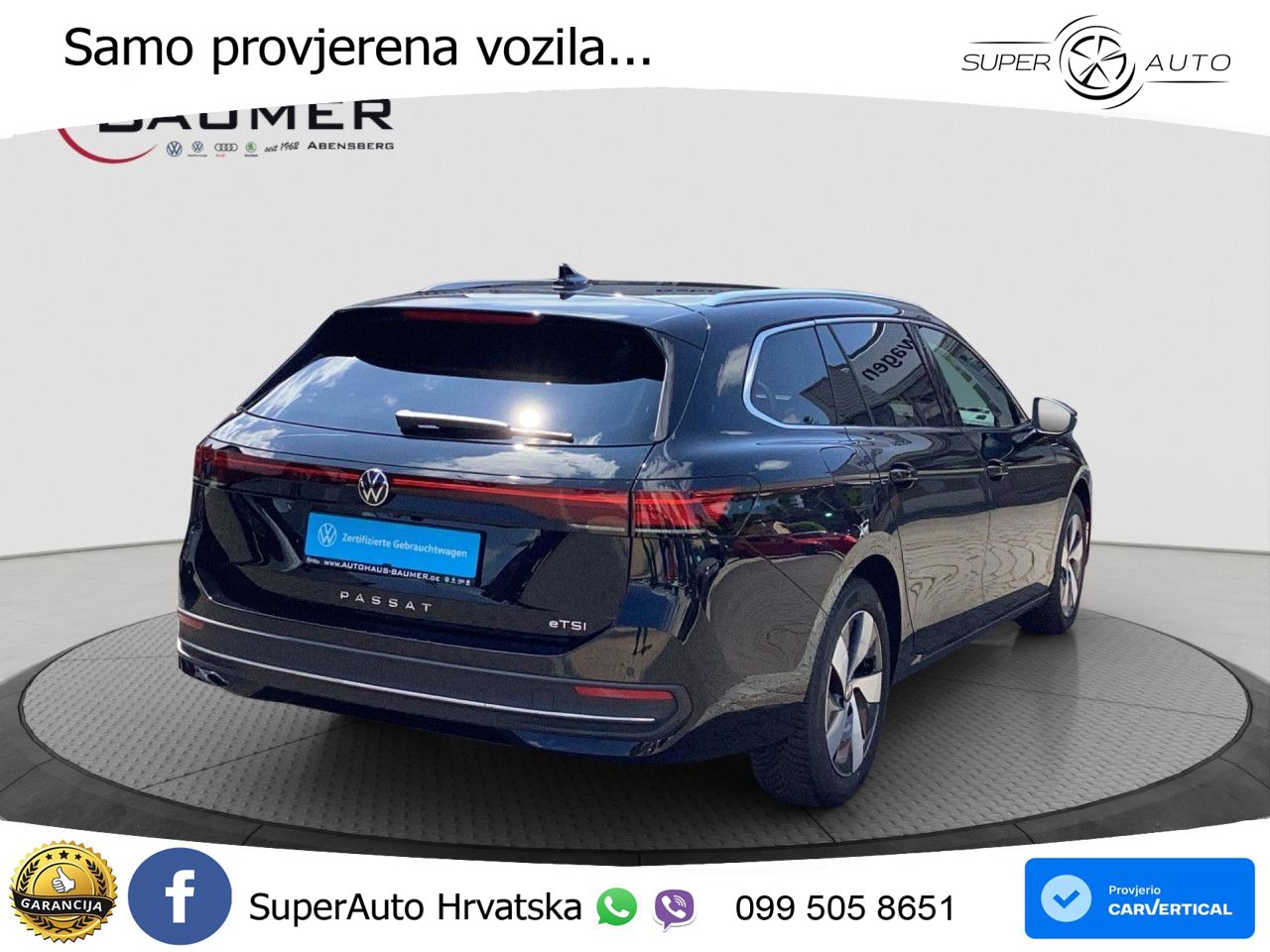 Volkswagen Passat Variant 1.5 eTSI (150 KS) DSG Business LED+GR SJED+ACC