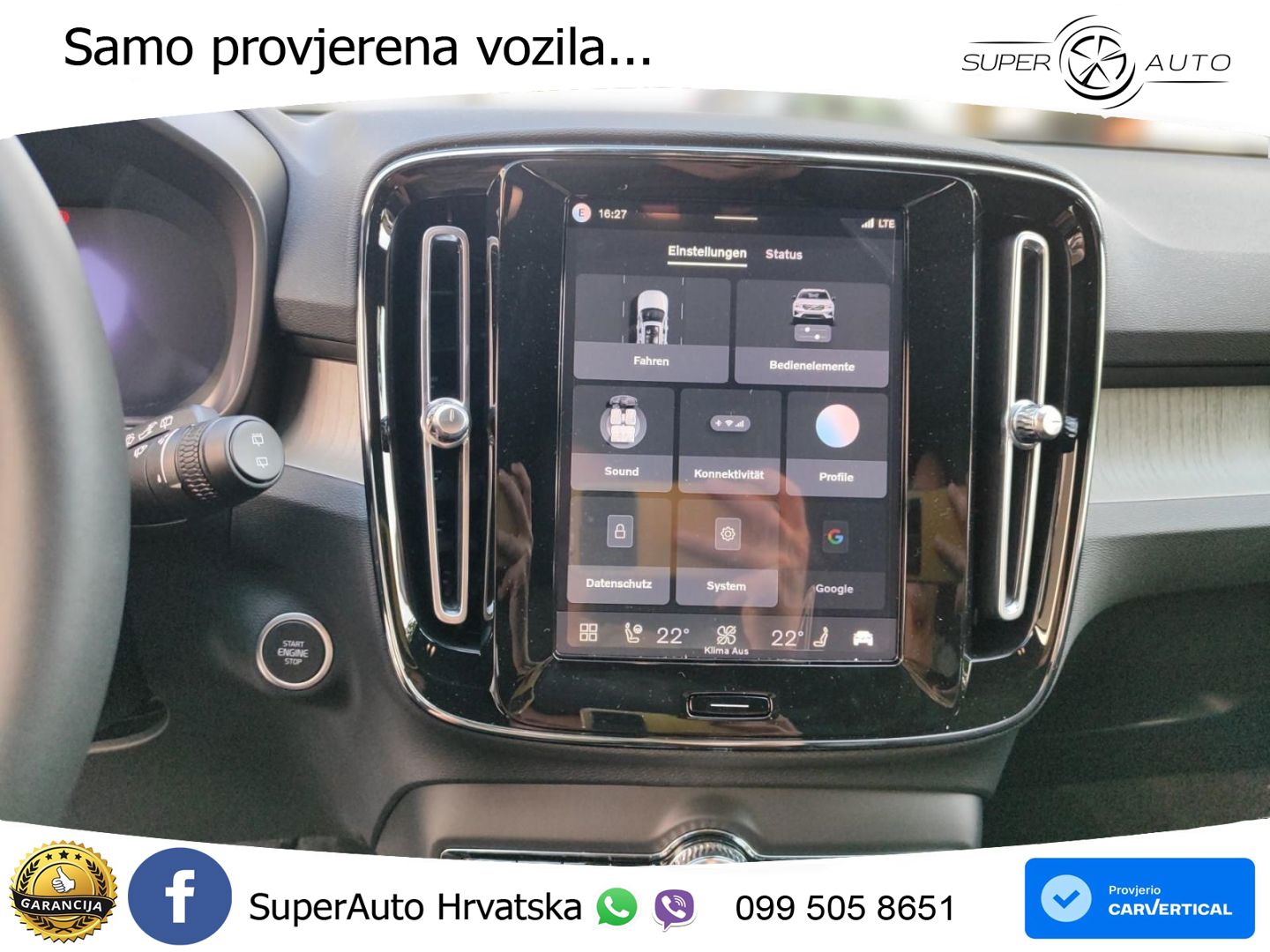 Volvo XC40 2.0 B3 163 KS Automatic LED+GR SJED+ACC