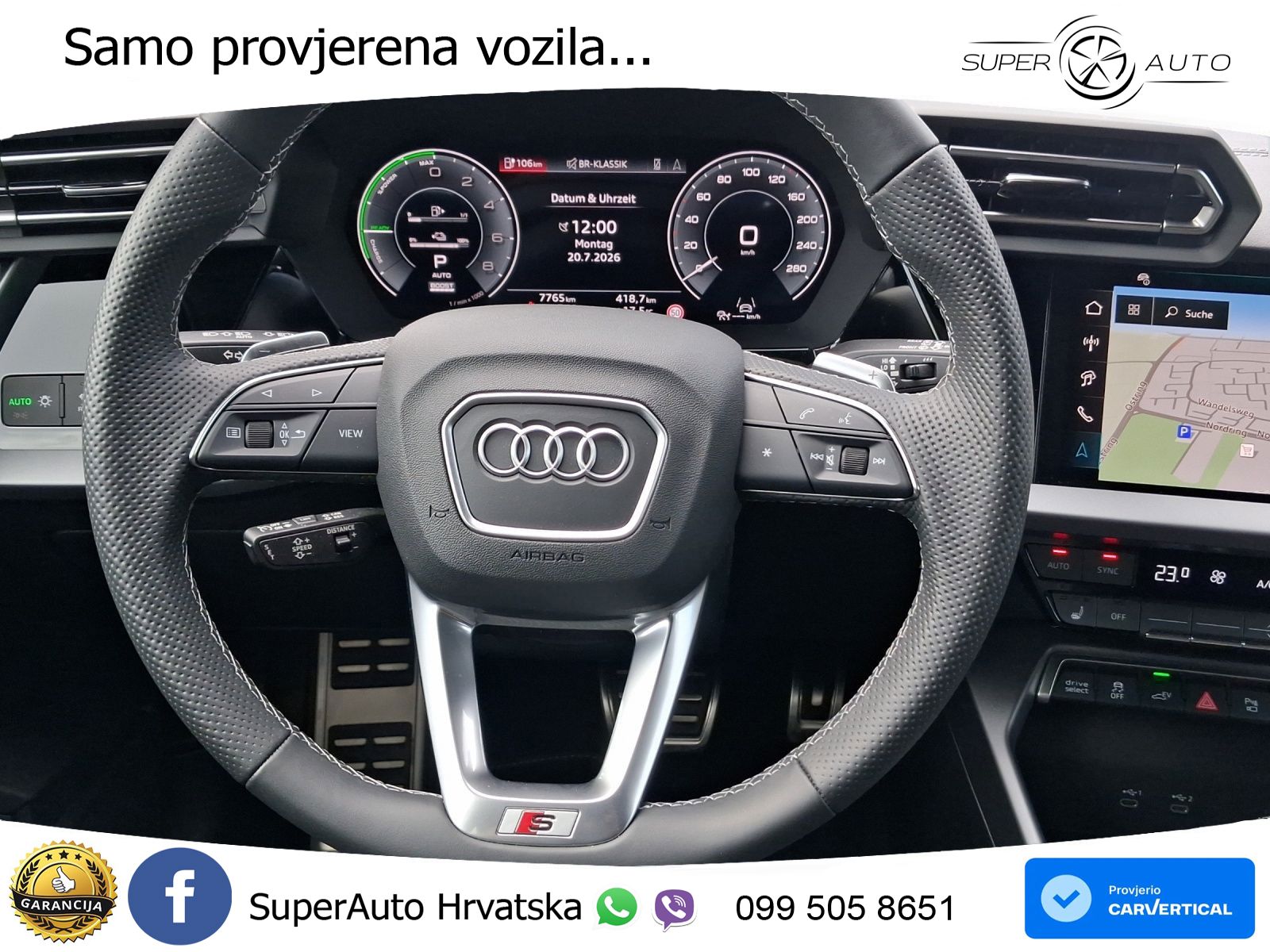 Audi A3 45 TFSIe (272 KS) S tronic LED+GR SJED+ACC