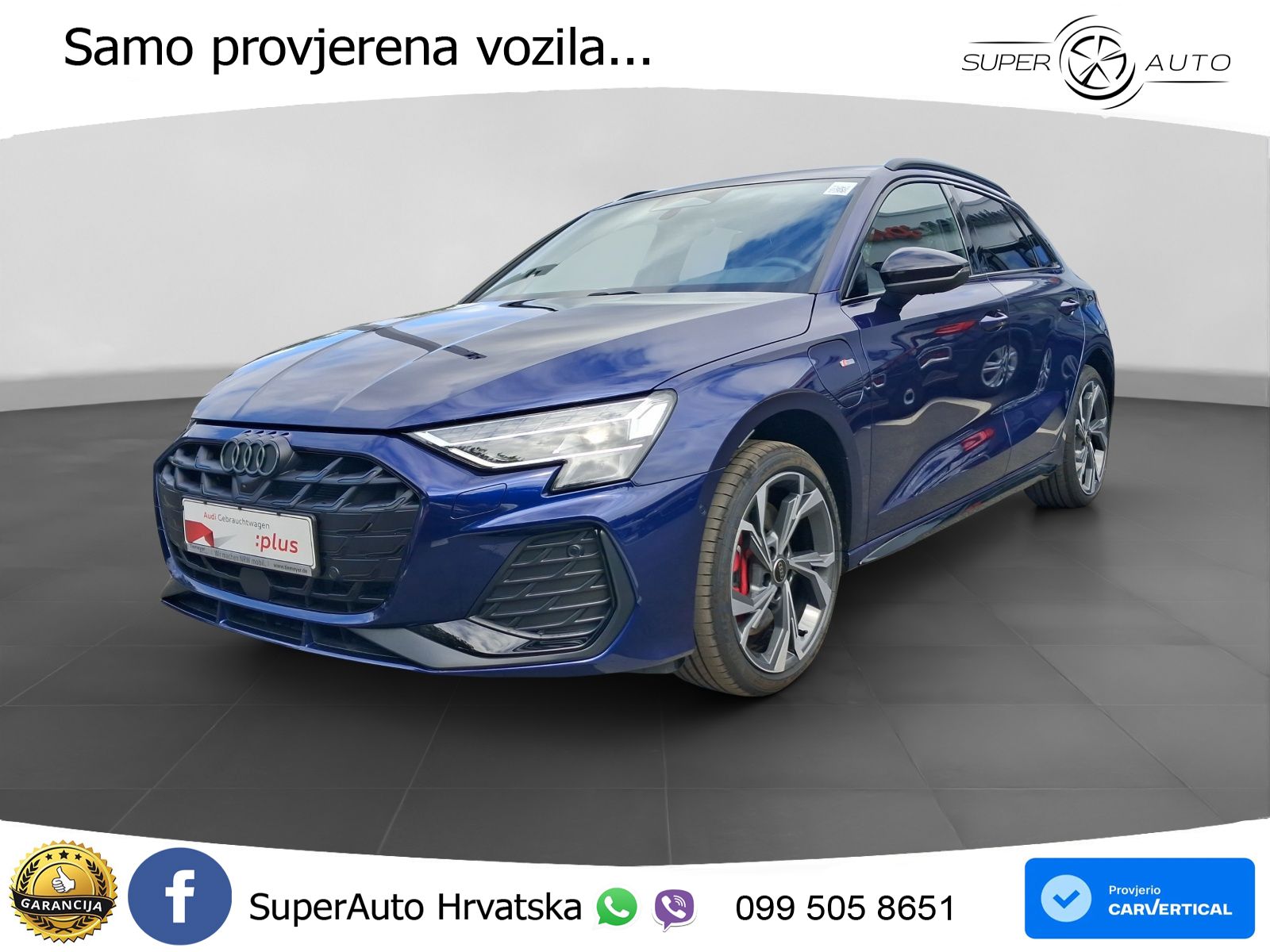 Audi A3 45 TFSIe (272 KS) S tronic LED+GR SJED+ACC