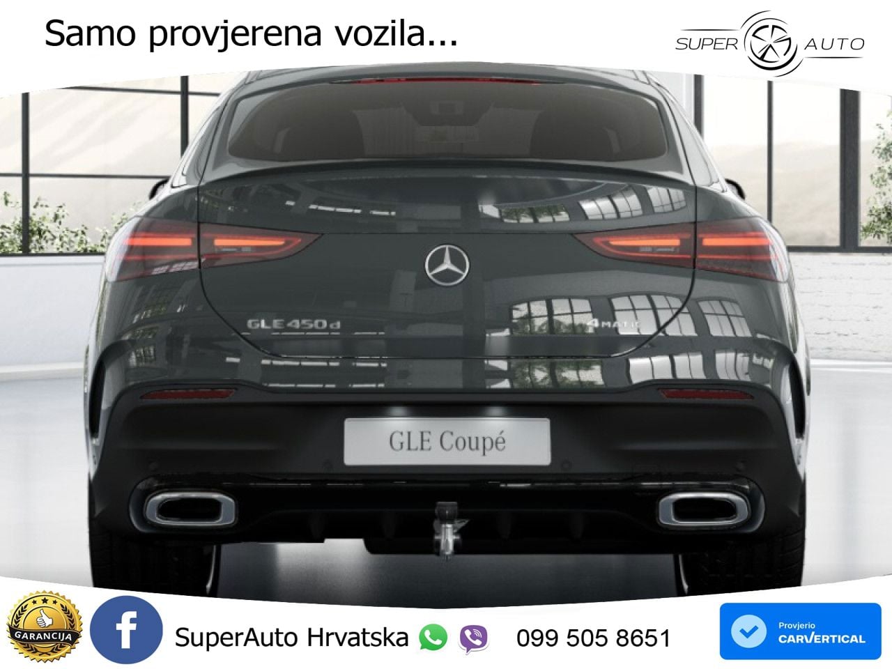 Mercedes GLE Coupe 450d (367 KS) EQ Boost 4MATIC 9G-TRONIC AMG LED+GR SJED+ACC