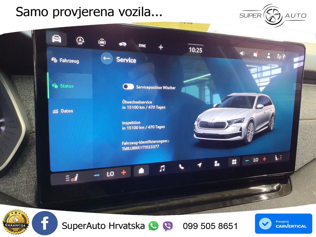 Škoda Octavia Combi 2.0 TDI (150 KS) DSG LED+GR SJED+ACC