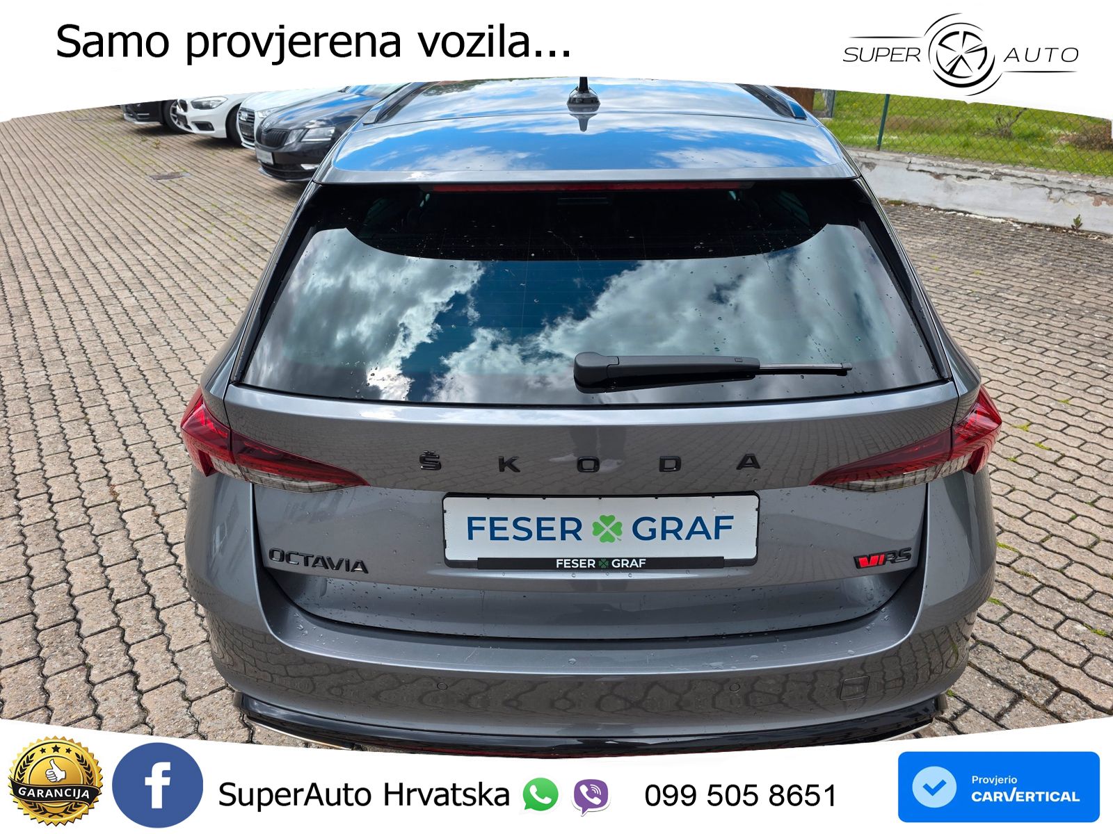 Škoda Octavia Combi RS 2.0 TDI (200 KS) 4x4 DSG LED+GR SJED+ACC