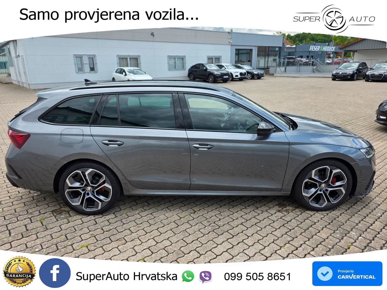 Škoda Octavia Combi RS 2.0 TDI (200 KS) 4x4 DSG LED+GR SJED+ACC