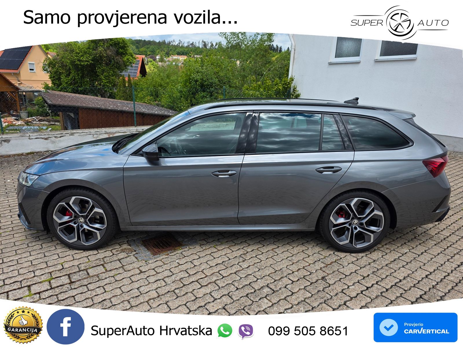 Škoda Octavia Combi RS 2.0 TDI (200 KS) 4x4 DSG LED+GR SJED+ACC