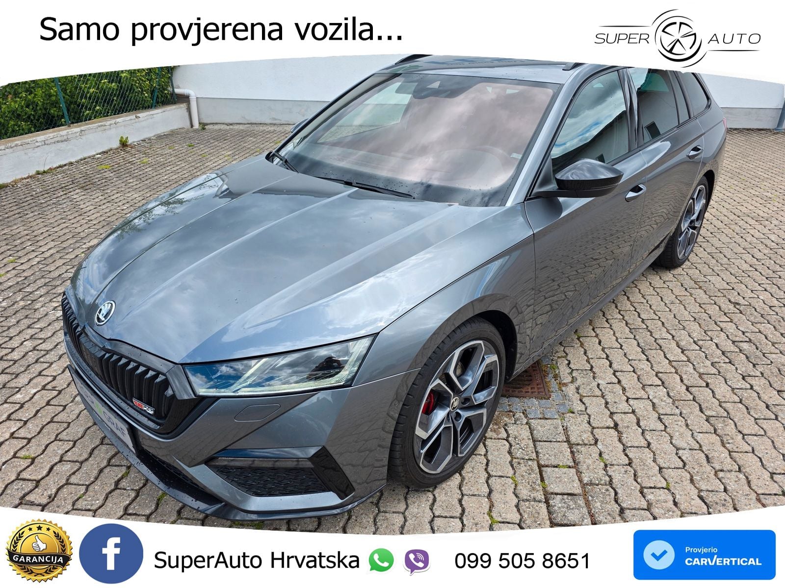 Škoda Octavia Combi RS 2.0 TDI (200 KS) 4x4 DSG LED+GR SJED+ACC