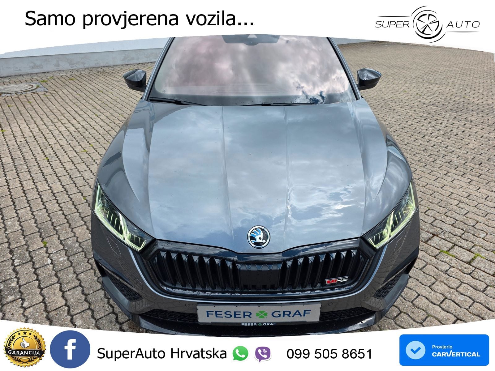 Škoda Octavia Combi RS 2.0 TDI (200 KS) 4x4 DSG LED+GR SJED+ACC