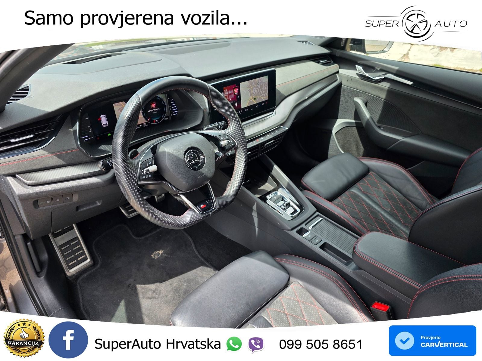 Škoda Octavia Combi RS 2.0 TDI (200 KS) 4x4 DSG LED+GR SJED+ACC