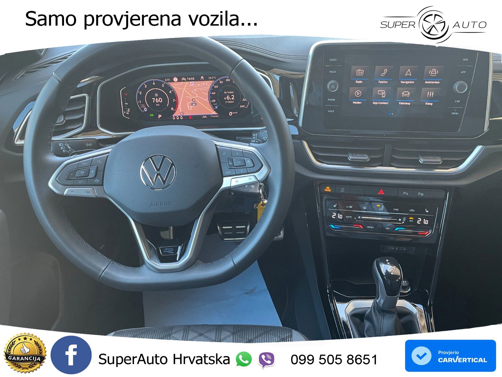 Volkswagen T-Roc 1.5 TSI (150 KS) DSG LED+GR SJED+ACC