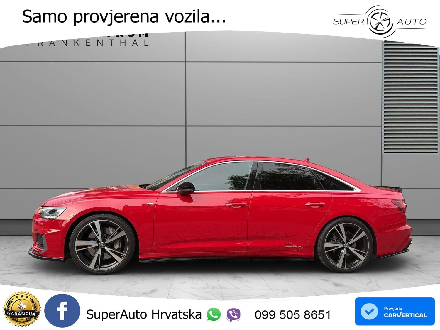 Audi A6 55 TFSI V6 (340 KS) quattro S tronic S line