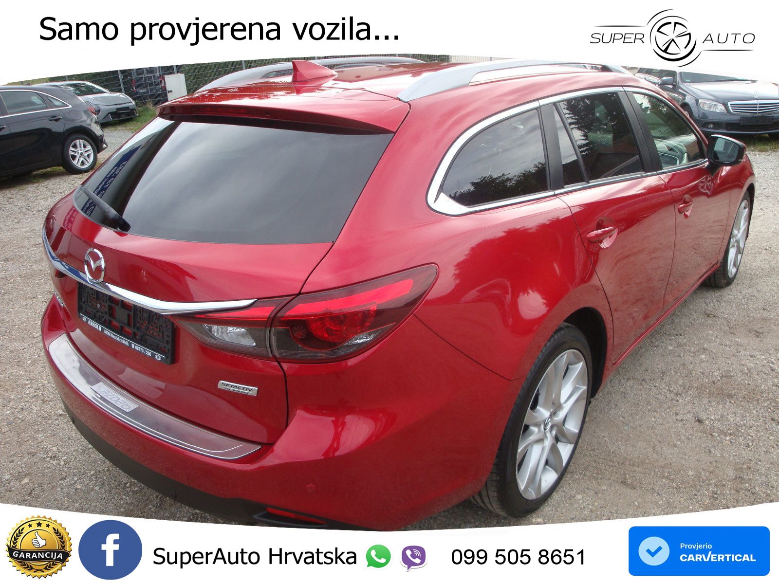 Mazda 6 Sport Combi 2.2 SKYACTIV-D (150 KS)