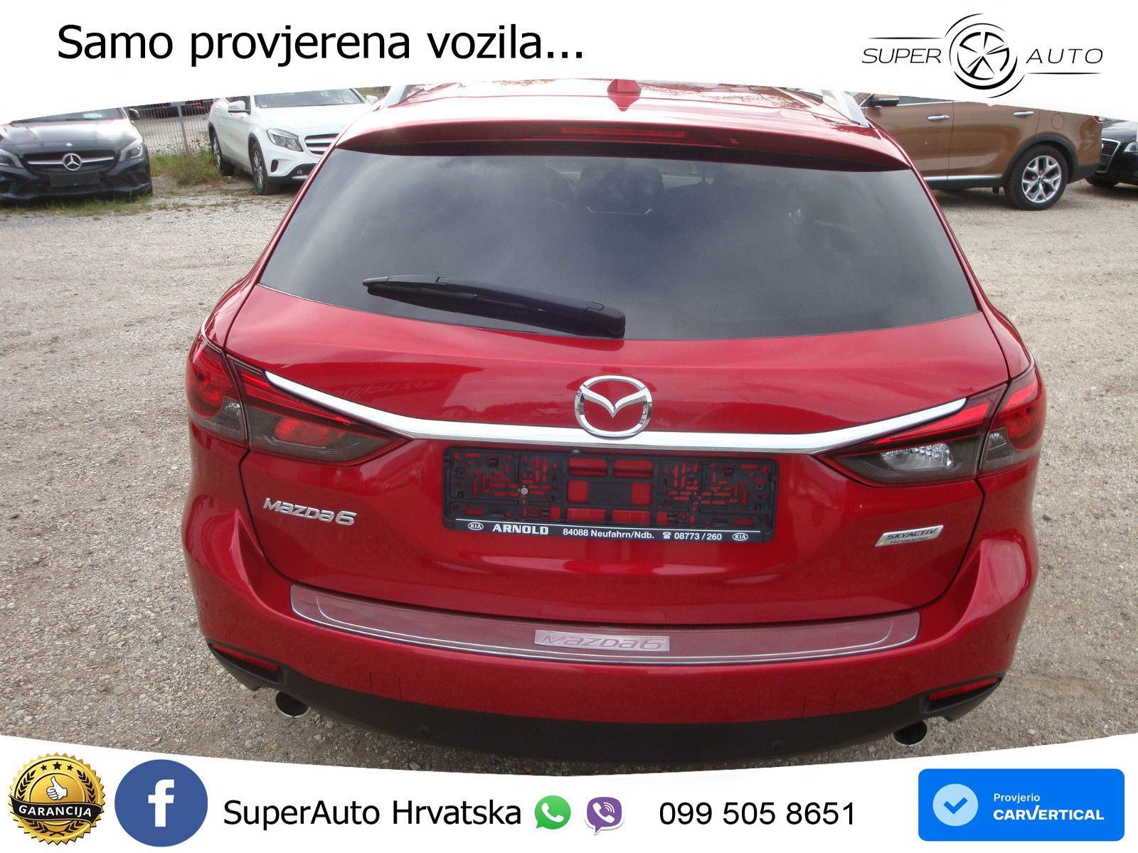 Mazda 6 Sport Combi 2.2 SKYACTIV-D (150 KS)