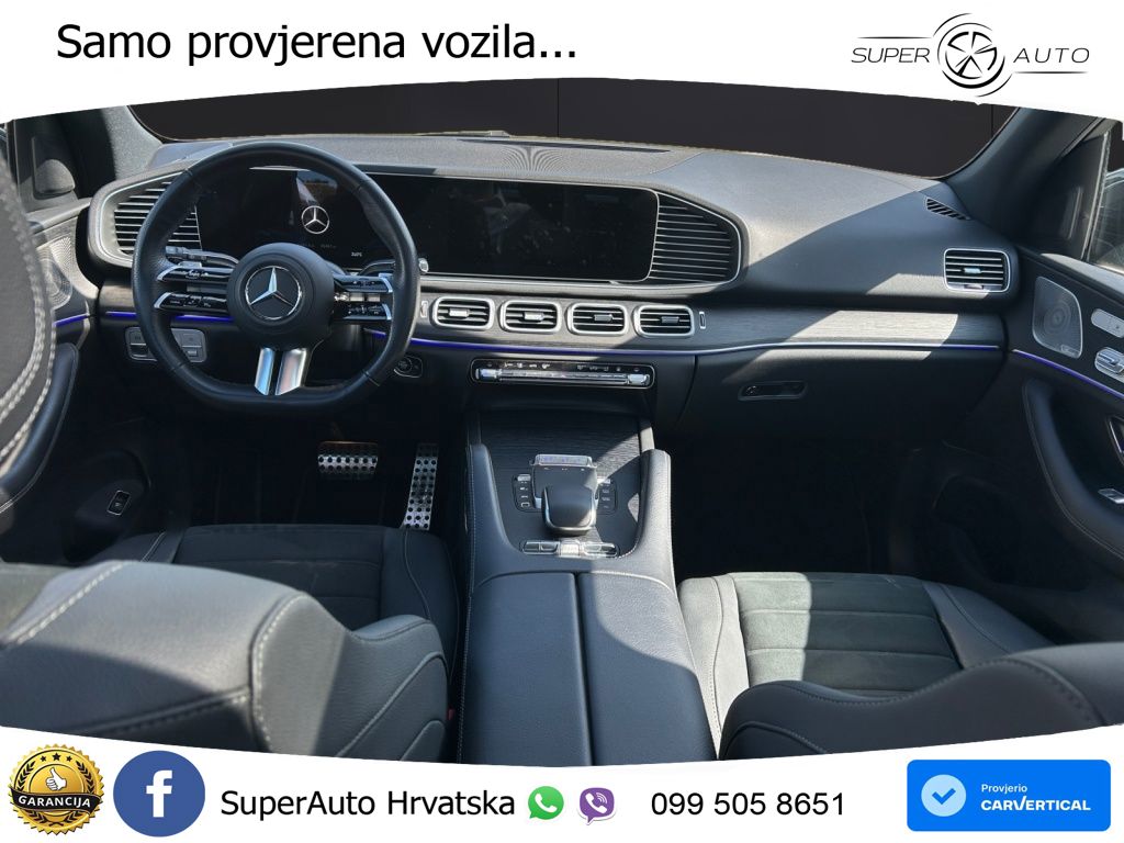 Mercedes GLE 450d (367 KS) EQ Boost 4MATIC 9G-TRONIC AMG ZRAČNI+ACC+GR SJED+360+PANO