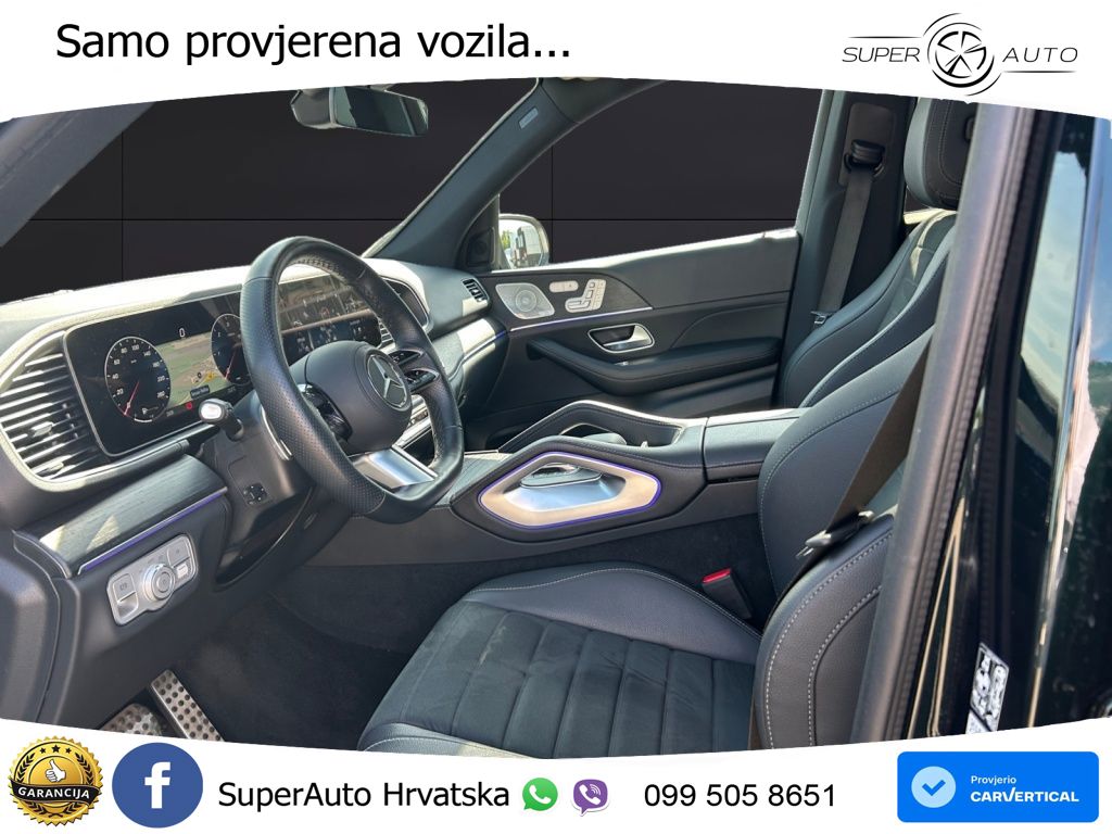 Mercedes GLE 450d (367 KS) EQ Boost 4MATIC 9G-TRONIC AMG ZRAČNI+ACC+GR SJED+360+PANO