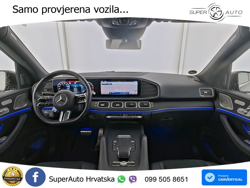 Mercedes GLE 450d (367 KS) EQ Boost 4MATIC 9G-TRONIC AMG ZRAČNI+ACC+GR SJED+360+PANO