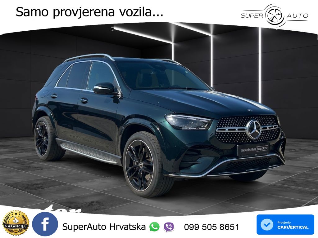 Mercedes GLE 450d (367 KS) EQ Boost 4MATIC 9G-TRONIC AMG ZRAČNI+ACC+GR SJED+360+PANO
