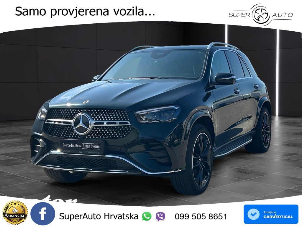 Mercedes GLE 450d (367 KS) EQ Boost 4MATIC 9G-TRONIC AMG ZRAČNI+ACC+GR SJED+360+PANO