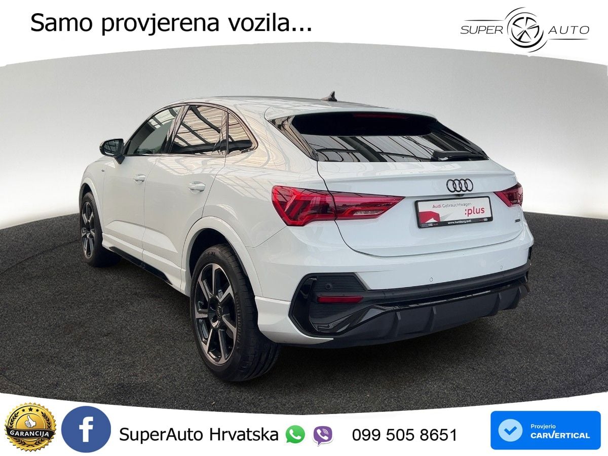 Audi Q3 Sportback 45 TFSI (245 KS) quattro S tronic S line