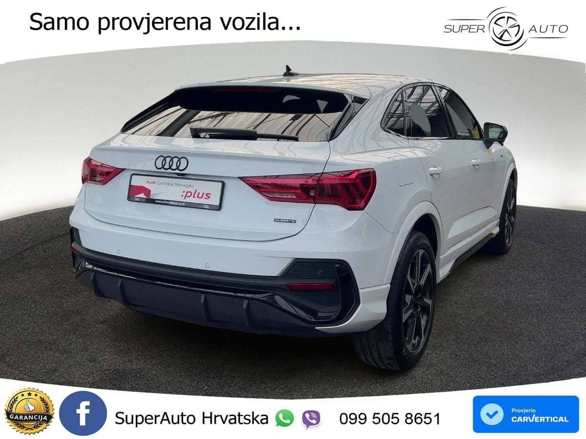 Audi Q3 Sportback 45 TFSI (245 KS) quattro S tronic S line