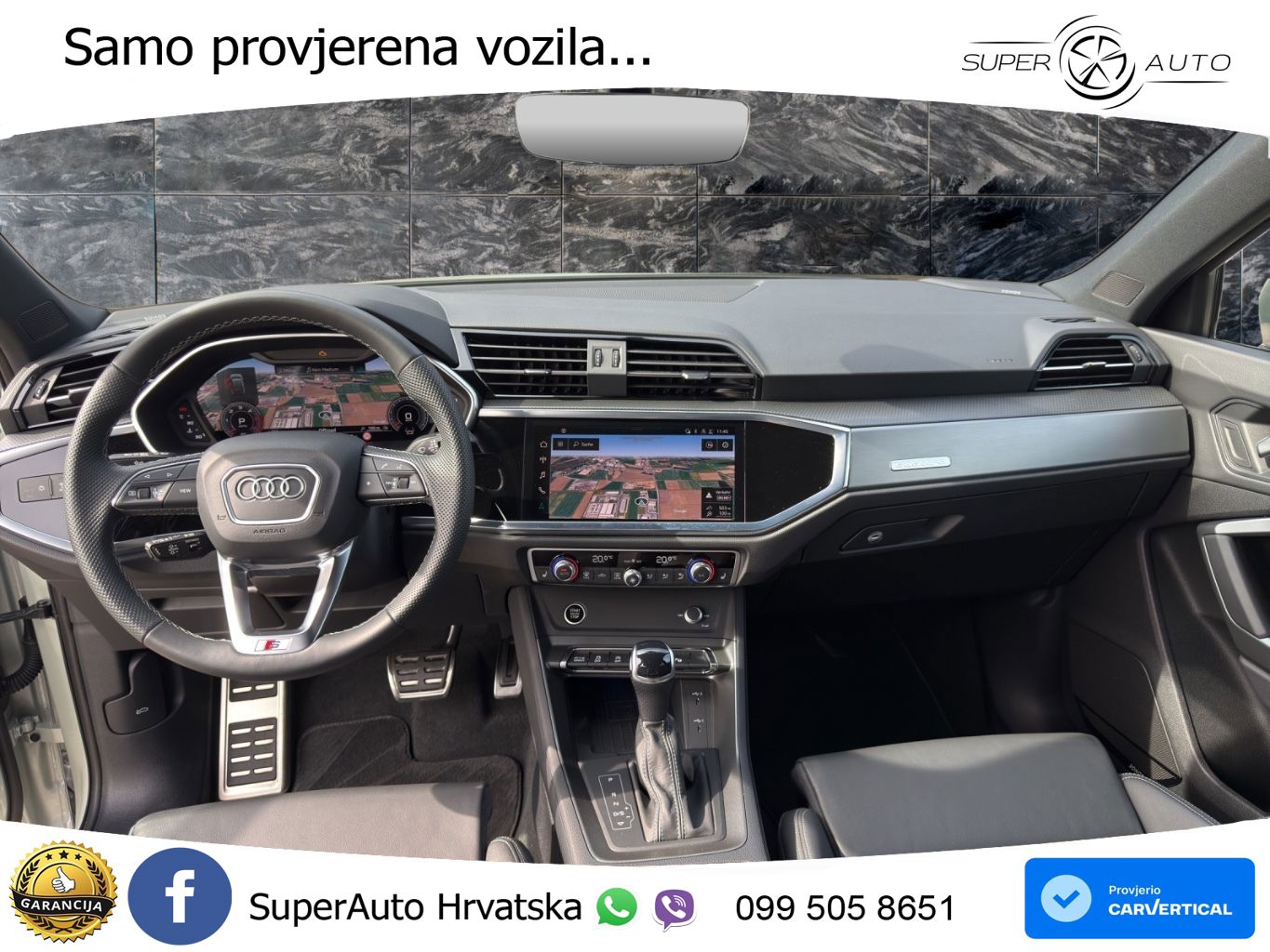 Audi Q3 Sportback 40 TDI (193 KS) quattro S tronic S line MATRIX+GR SJED+KAM