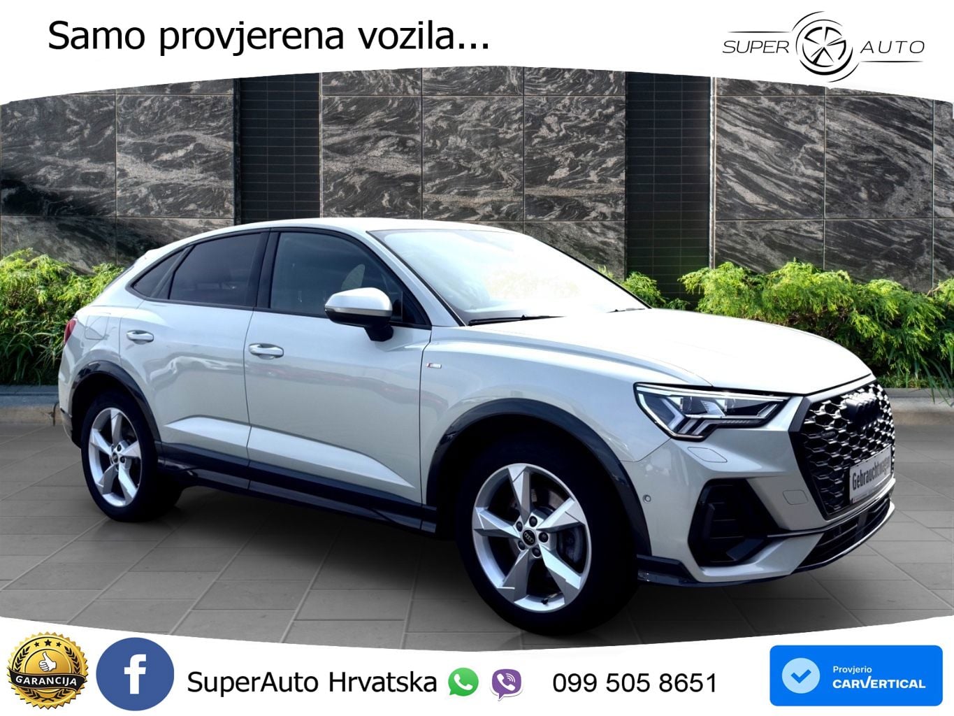 Audi Q3 Sportback 40 TDI (193 KS) quattro S tronic S line MATRIX+GR SJED+KAM
