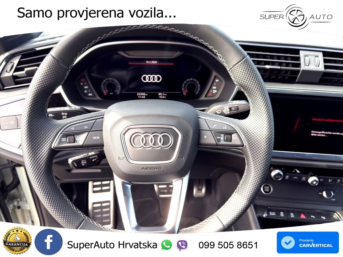 Audi Q3 Sportback 40 TDI (193 KS) quattro S tronic S line MATRIX+GR SJED+KAM