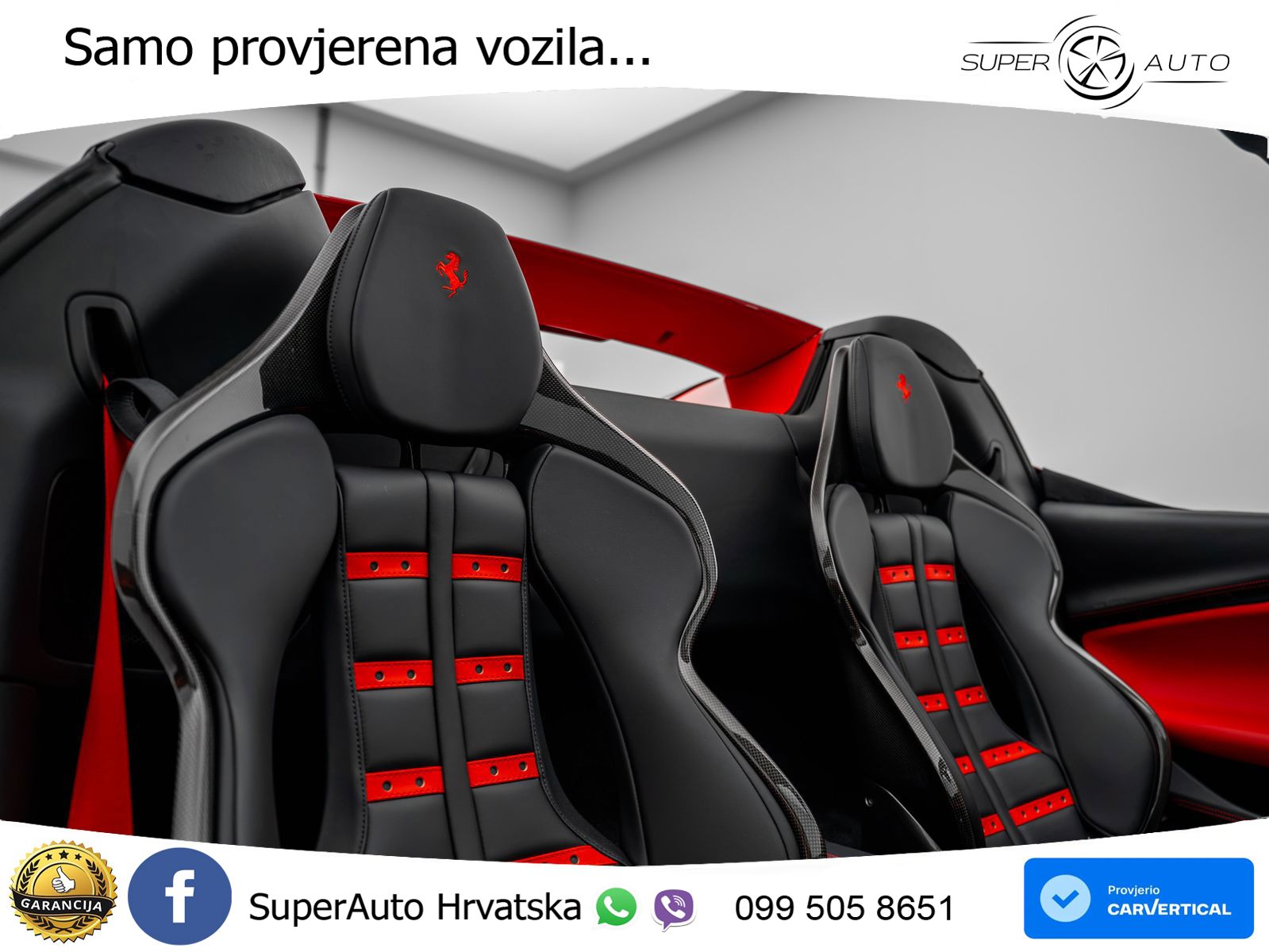 Ferrari 296 GTS 3.0 V6 (830 KS) F1 DCT LED+ACC