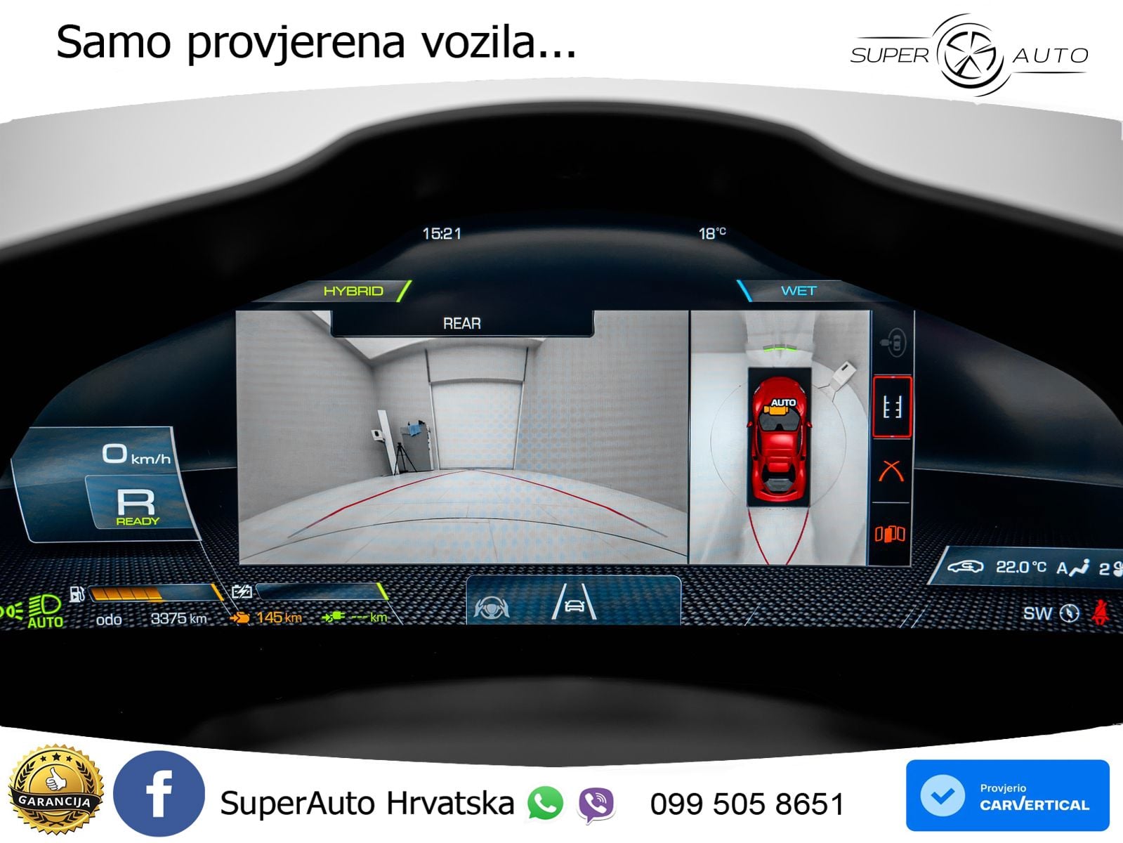 Ferrari 296 GTS 3.0 V6 (830 KS) F1 DCT LED+ACC