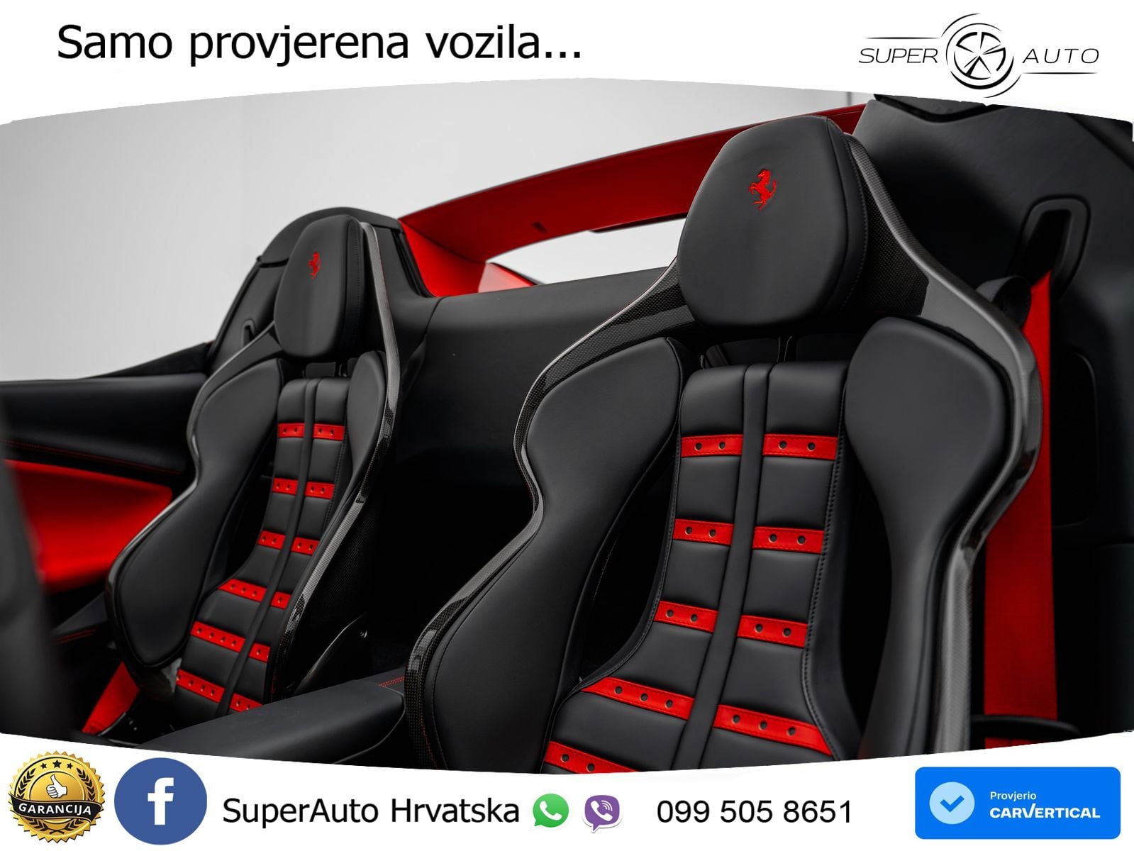 Ferrari 296 GTS 3.0 V6 (830 KS) F1 DCT LED+ACC
