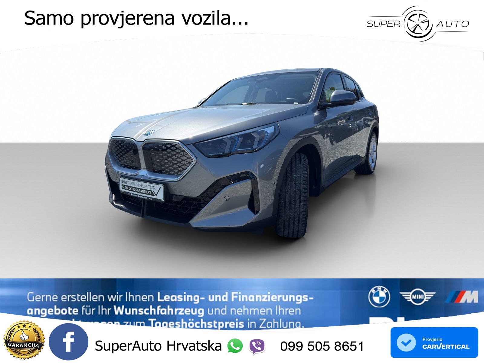 BMW iX2 66.5 kWh (313 KS) xDrive30