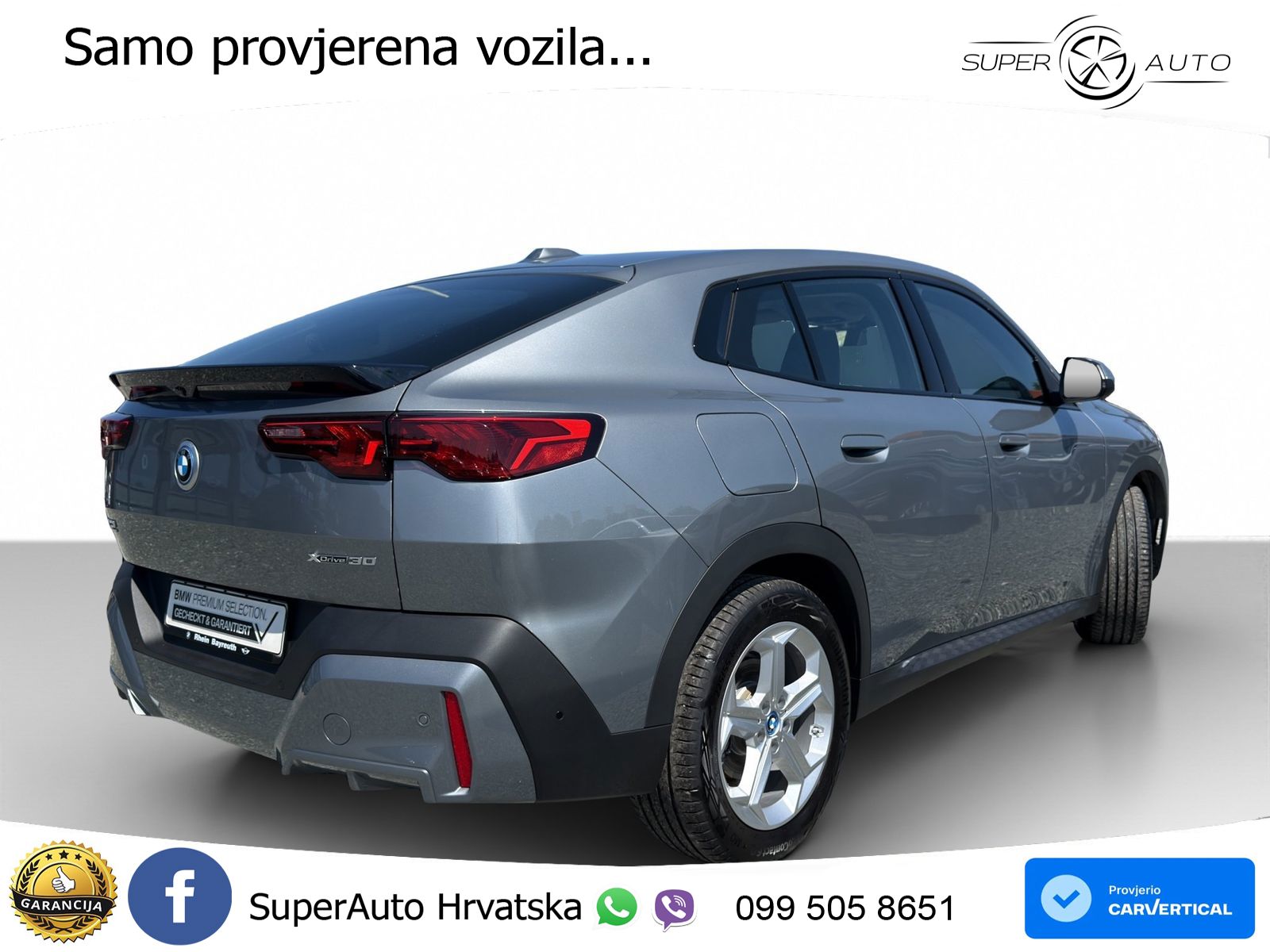 BMW iX2 66.5 kWh (313 KS) xDrive30