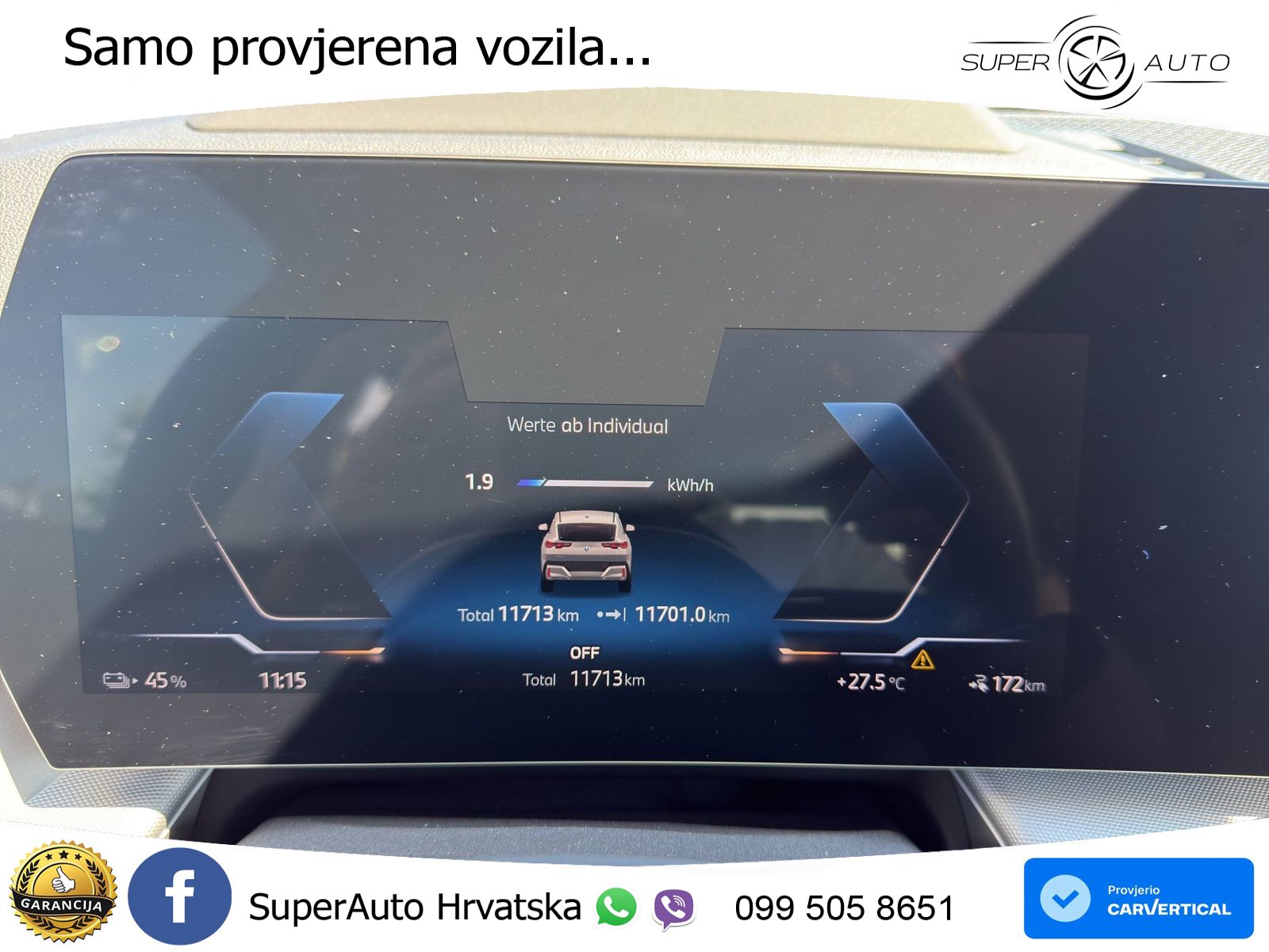 BMW iX2 66.5 kWh (313 KS) xDrive30
